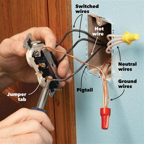 how to connect a light switch in an electrical box|putting electrical box existing drywall.